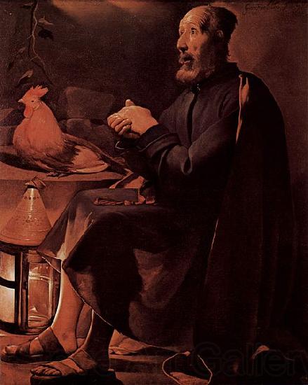 Georges de La Tour Petrus Norge oil painting art